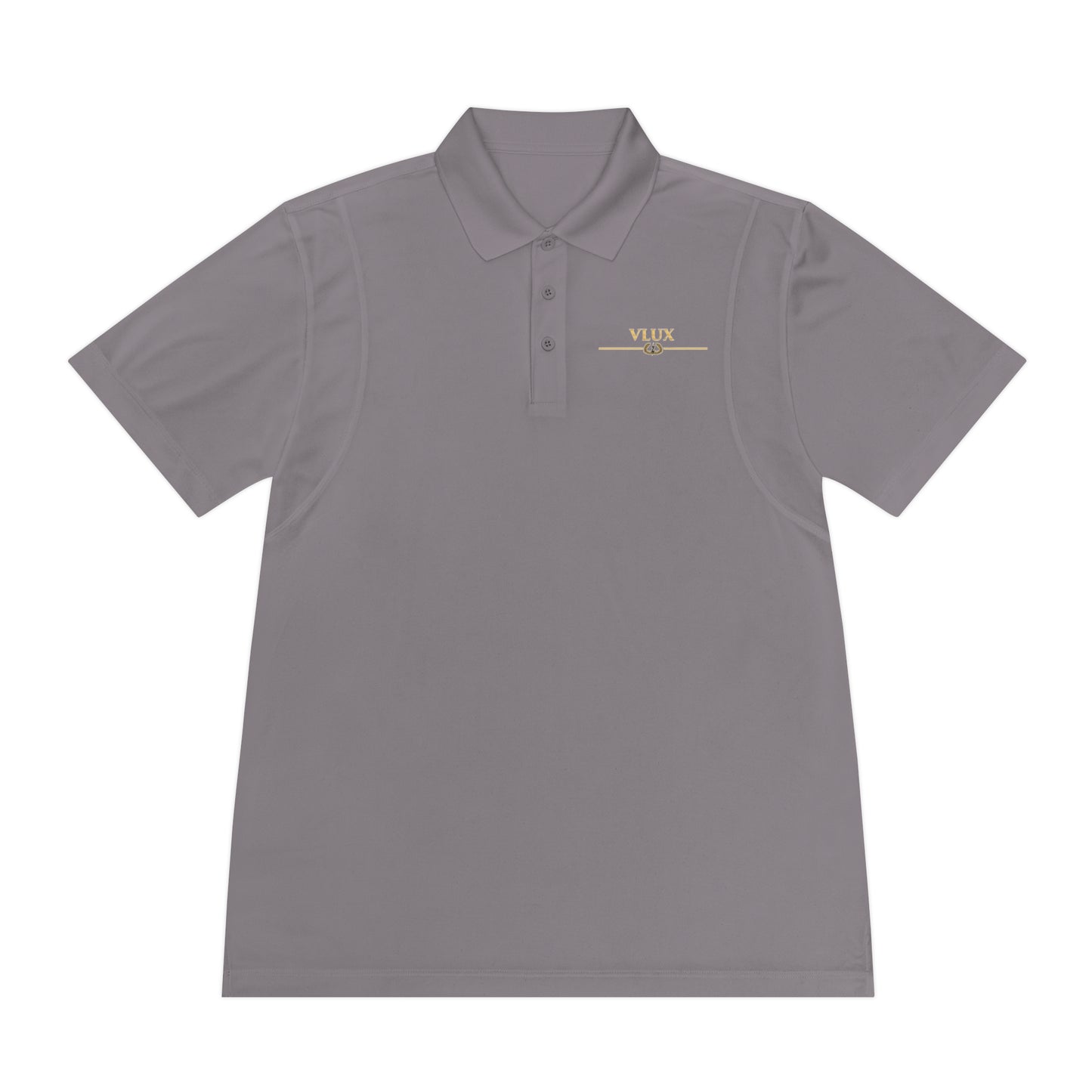 Vlux Men's Sport Polo Shirt - Stylish Activewear for Athletic Men, Perfect for Workouts, Golf, Casual Outings, or Gifting, Featuring VLUX Design