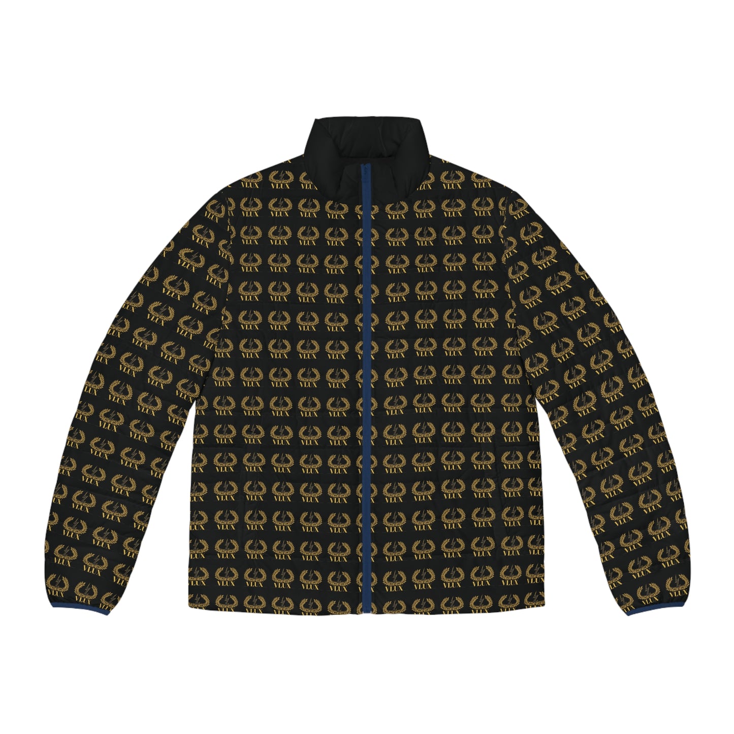 VLUX Gold Pattern Men’s Puffer Jacket