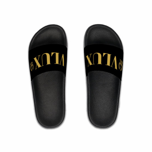 VLUX Men's Slide Sandals, Stylish Indoor/Outdoor Sandals, Casual Summer Footwear, Perfect for Beach Days, Vacation Essentials, Gift for Him