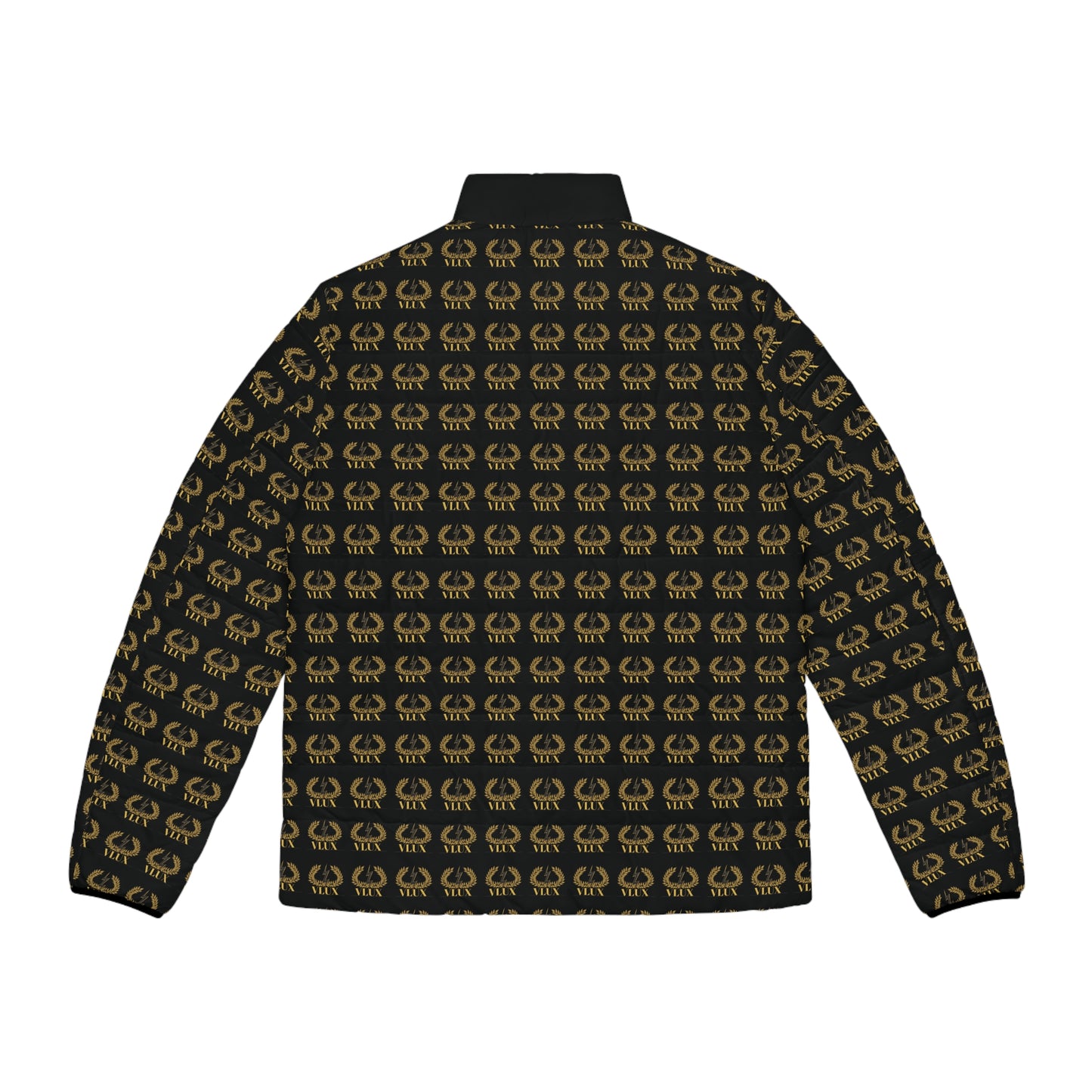 VLUX Gold Pattern Men’s Puffer Jacket
