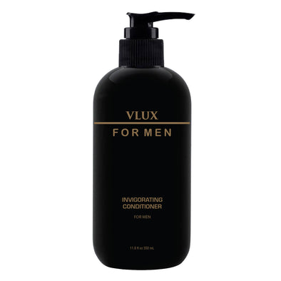 Vlux for Men Invigorating Conditioner, 12 oz., Stimulating and Nourishing Formula for Stronger, Thicker Hair, Fight Dry Scalp and Dandruff, Restore Lustrous Volume