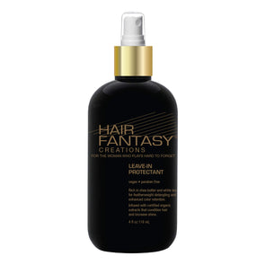 Hair Fantasy Creations Leave In Conditioner Detangler Spray for Dry Damaged Hair, Conditions Natural, Frizzy, and Color Treated Hairstyles, Infused with Shea Butter, Antioxidants, Botanicals