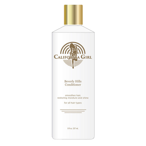 California Girl Beverly Hills Daily Moisturizing Conditioner Rinse with Natural Proteins and Botanical Extracts, Revitalizing Deep Triple Moisture, Restore Volume and Shine