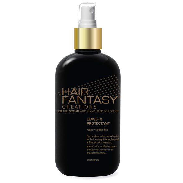 Hair Fantasy Creations Leave In Conditioner Detangler Spray for Dry Damaged Hair, Conditions Natural, Frizzy, and Color Treated Hairstyles, Infused with Shea Butter, Antioxidants, Botanicals