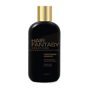 Hair Fantasy Creations Deep Conditioning Shampoo for Color Treated Hair, 8 oz., Pro Vitamin B5, Jojoba Oils, and Vitamins A and E, Rich Moisturizer Restores Shine and Manageability