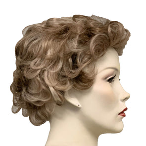 Hair Fantasy Creations Wig Caps for Women, Light Brown/Grey, Honeycomb Lace Front with Secure, Form Fitting Dome Comfort, Cool Lightweight and Breathable, Japanese Synthetic Fibers